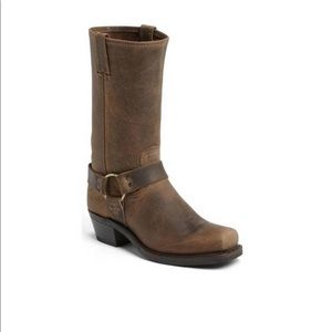 Frye Harness Boots mid calf